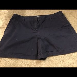 Loft blue shorts